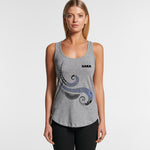 RAUMATI LADIES SINGLET- GREY