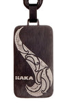 MAUI HOOK LEATHER NECKLACE
