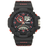 ANA-DIGI BLACK WITH RED PRINTING ON STRAP