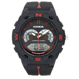 ANA-DIGI RED STRIPE WATCH